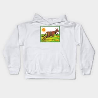 eric carle - carleeric kangeroo sj artfond Kids Hoodie